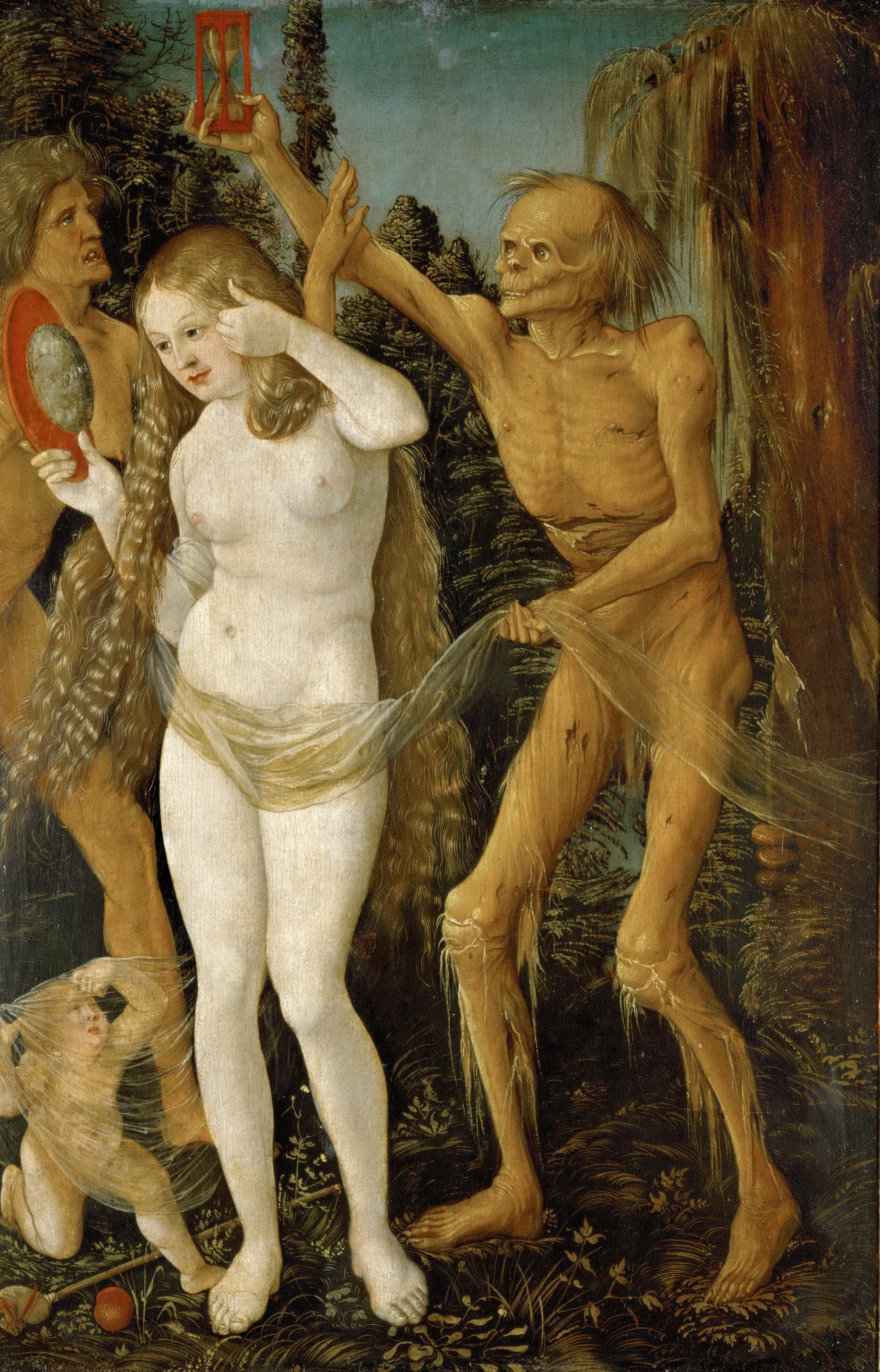 Three Ages of Woman and Death